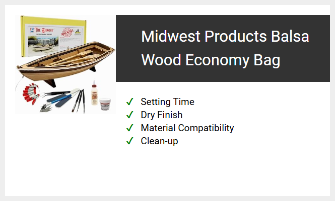 Midwest Products Balsa Wood Economy Bag