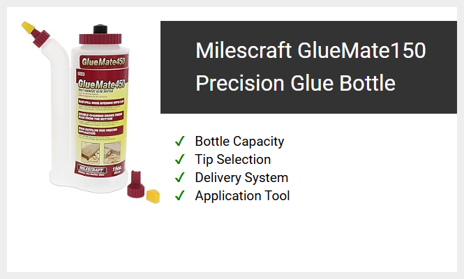 Milescraft GlueMate150 Precision Glue Bottle