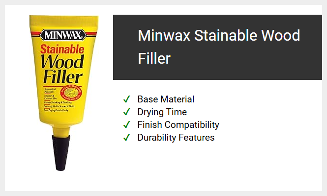 Minwax Stainable Wood Filler