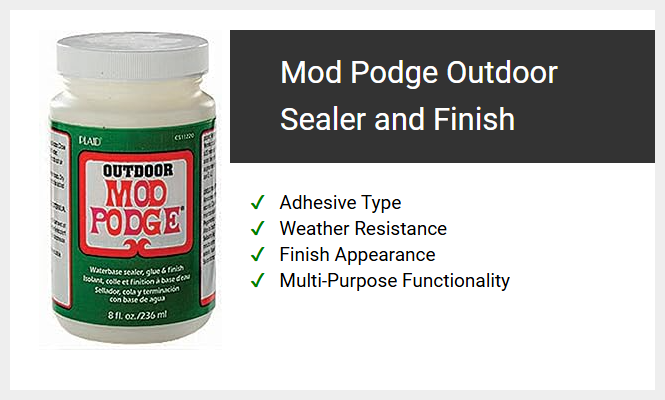 Mod Podge Outdoor Sealer and Finish