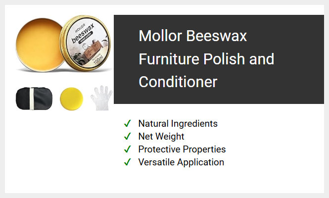 Mollor Beeswax Furniture Polish and Conditioner