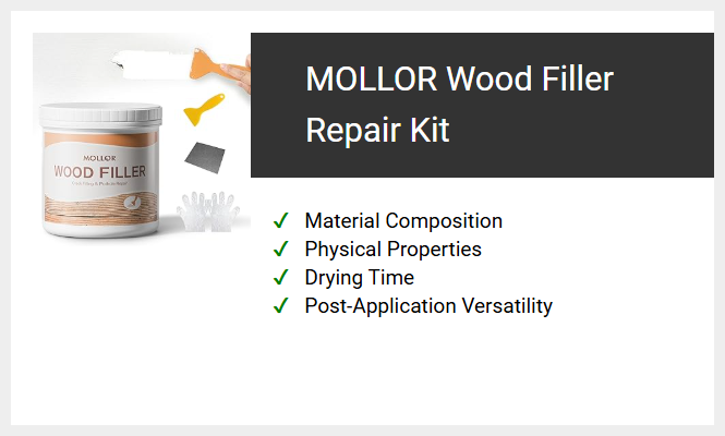 MOLLOR Wood Filler Repair Kit