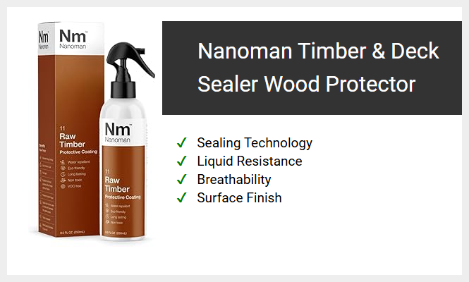 Nanoman Timber & Deck Sealer Wood Protector