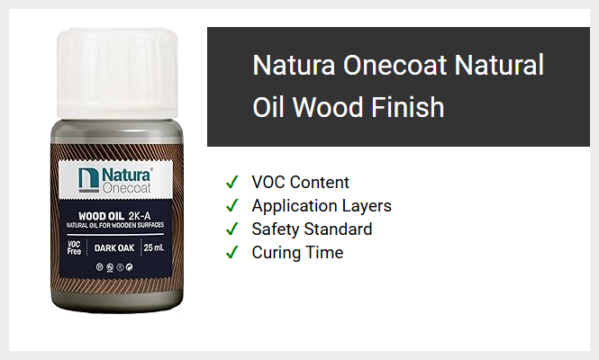 Natura Onecoat Natural Oil Wood Finish