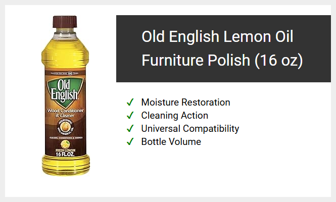 Old English Lemon Oil Furniture Polish (16 oz)