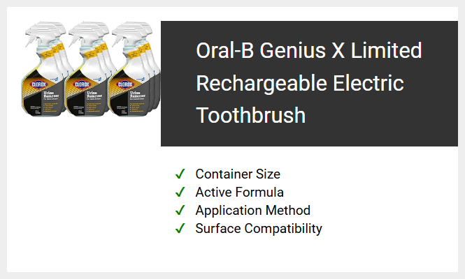 Oral-B Genius X Limited Rechargeable Electric Toothbrush
