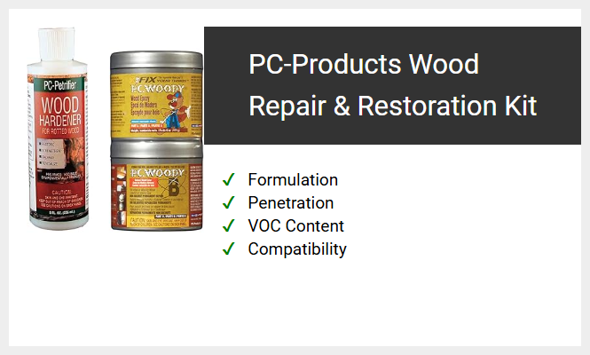 PC-Products Wood Repair & Restoration Kit