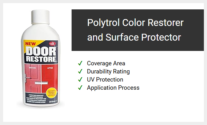 Polytrol Color Restorer and Surface Protector