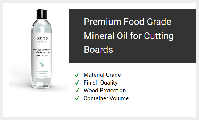 Premium Food Grade Mineral Oil for Cutting Boards