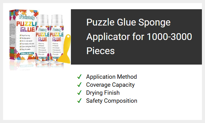 Puzzle Glue Sponge Applicator for 1000-3000 Pieces