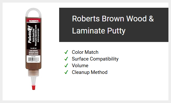ROBERTS Brown Wood and Laminate Putty