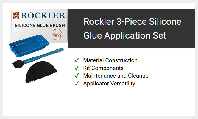 Rockler 3-Piece Silicone Glue Application Set