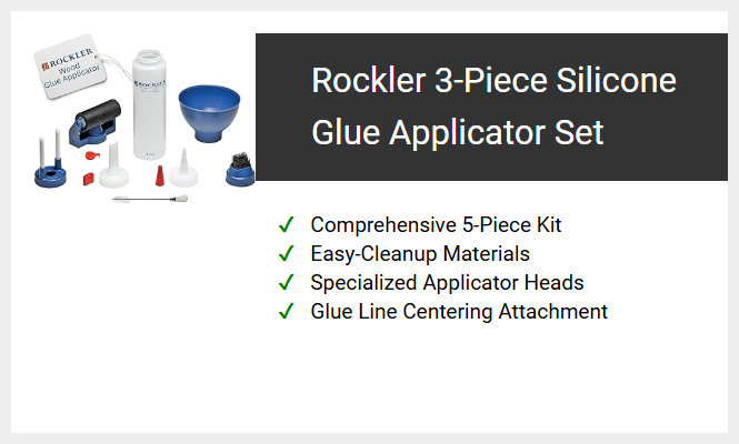 Rockler 3-Piece Silicone Glue Applicator Set