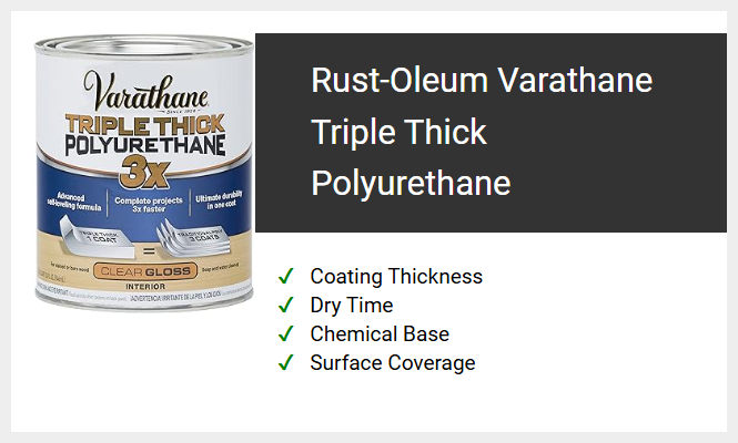 Rust-Oleum Varathane Triple Thick Polyurethane