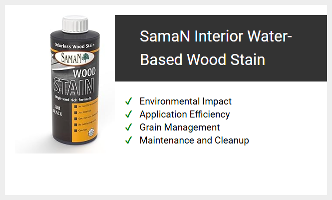 SamaN Interior Water-Based Wood Stain