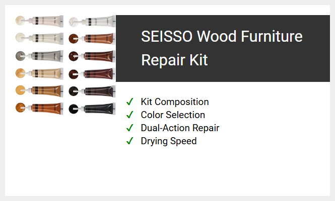 SEISSO Wood Furniture Repair Kit