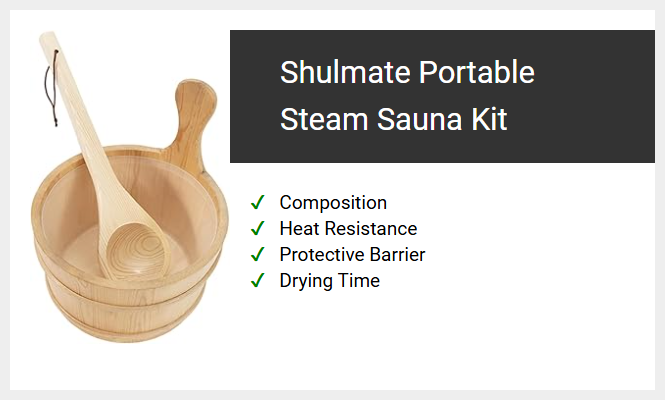 Shulmate Portable Steam Sauna Kit