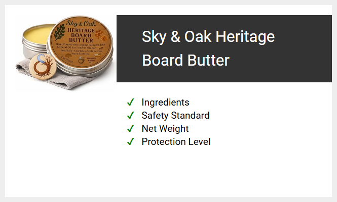 Sky & Oak Heritage Board Butter
