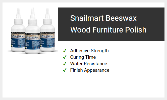Snailmart Beeswax Wood Furniture Polish