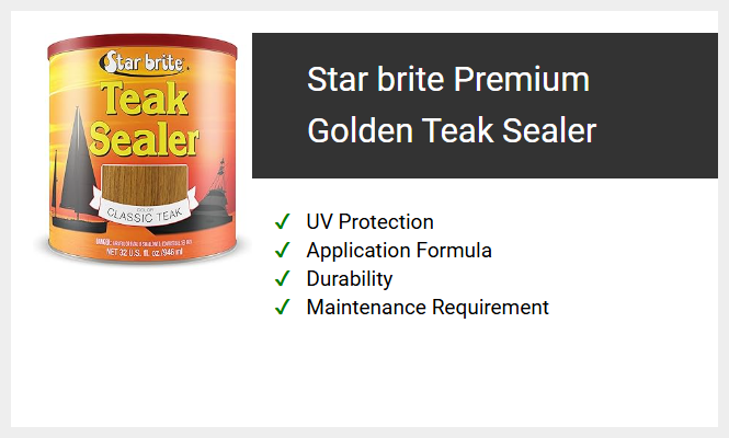 Star Brite Premium Golden Teak Sealer