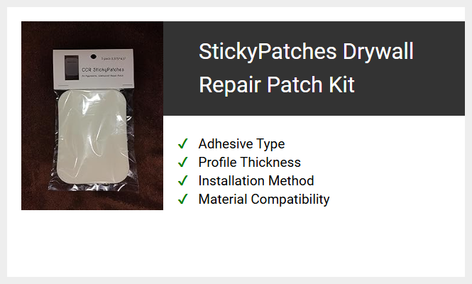 StickyPatches Drywall Repair Patch Kit