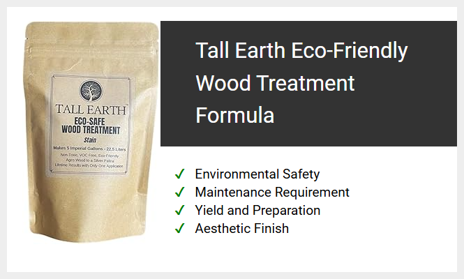 Tall Earth Eco-Friendly Wood Treatment Formula