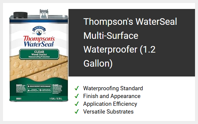 Thompson's WaterSeal Multi-Surface Waterproofer (1.2 Gallon)