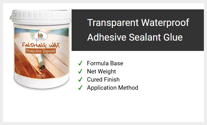 Transparent Waterproof Adhesive Sealant Glue