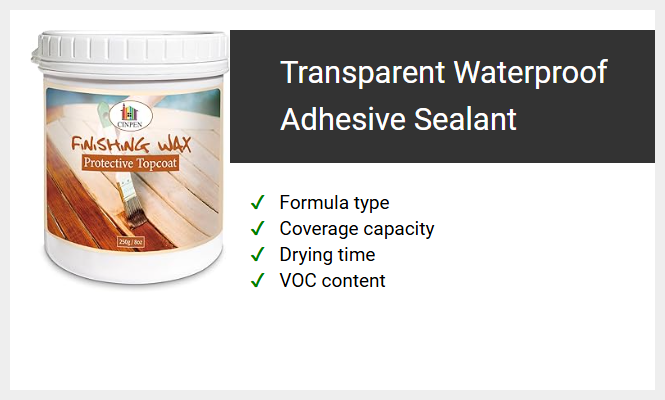 Transparent Waterproof Adhesive Sealant