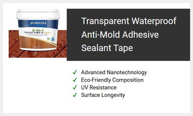 Transparent Waterproof Anti-Mold Adhesive Sealant Tape