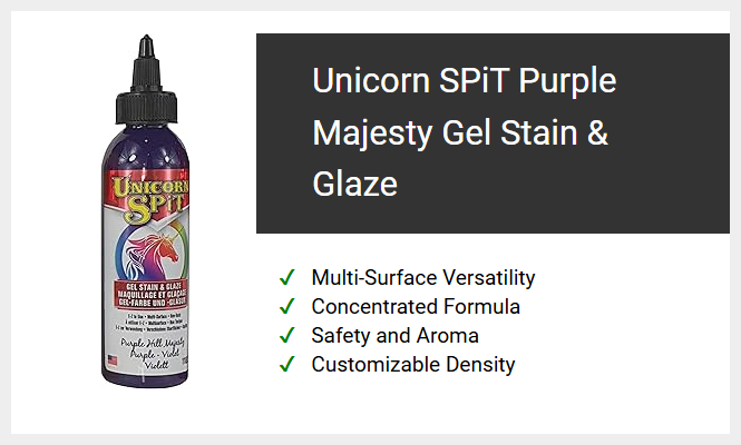 Unicorn SPiT Purple Majesty Gel Stain & Glaze