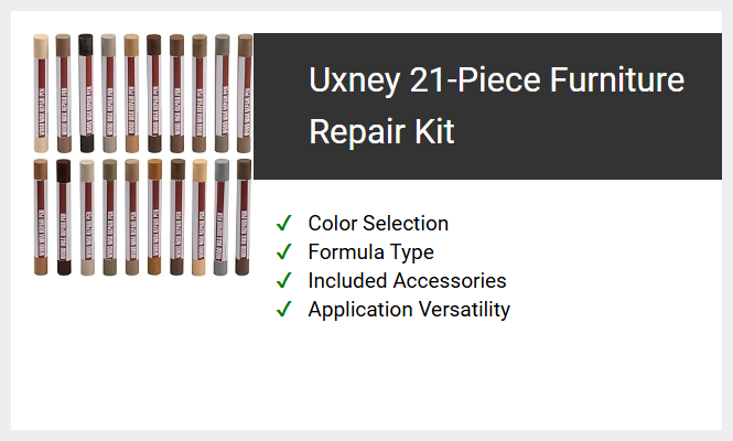 Uxney 21-Piece Furniture Repair Kit