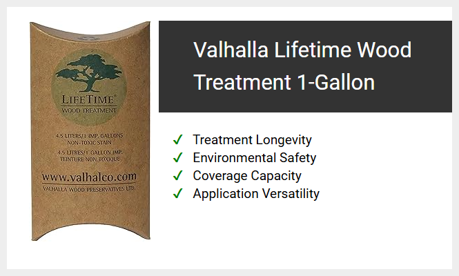 Valhalla Lifetime Wood Treatment 1-Gallon