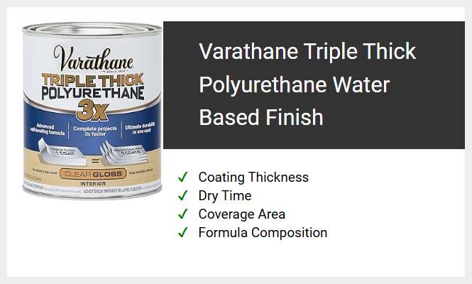Varathane Triple Thick Polyurethane Water Based Finish