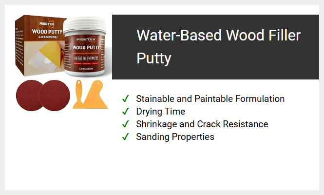 Water-Based Wood Filler Putty