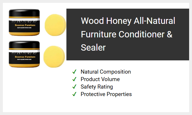 Wood Honey All-Natural Furniture Conditioner & Sealer