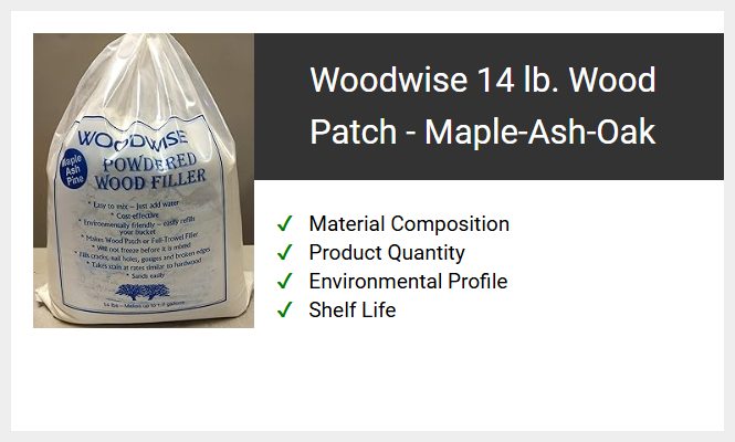 Woodwise 14 lb. Wood Patch - Maple-Ash-Oak
