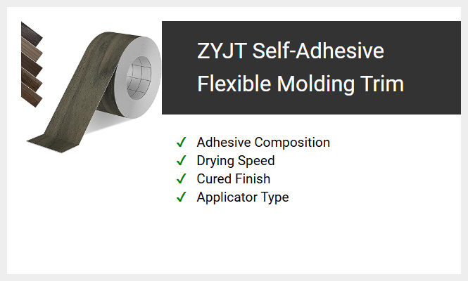 ZYJT Self-Adhesive Flexible Molding Trim