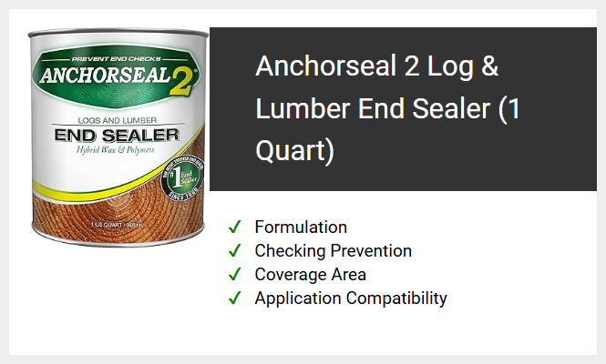 Anchorseal 2 Log & Lumber End Sealer (1 Quart)