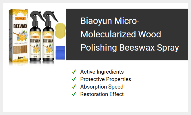 Biaoyun Micro-Molecularized Wood Polishing Beeswax Spray