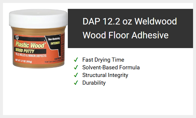 DAP 12.2 oz Weldwood Wood Floor Adhesive