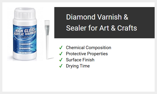 Diamond Varnish & Sealer for Art & Crafts