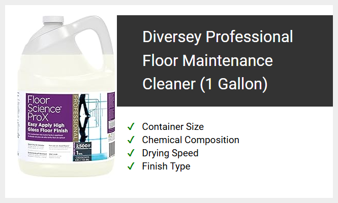 Diversey Professional Floor Maintenance Cleaner (1 Gallon)