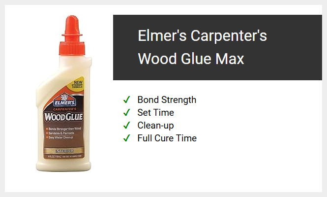 Elmer's Carpenter's Wood Glue Max
