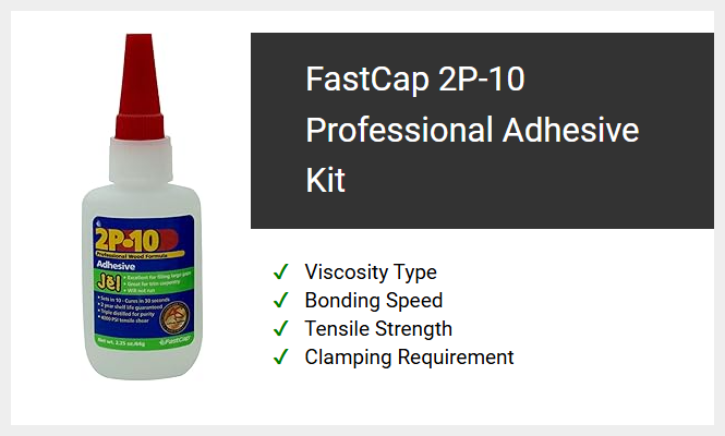 FastCap 2P-10 Professional Adhesive Kit