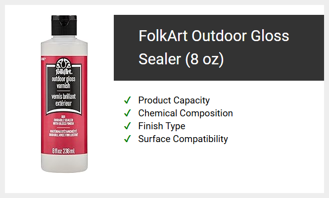 FolkArt Outdoor Gloss Sealer (8 oz)