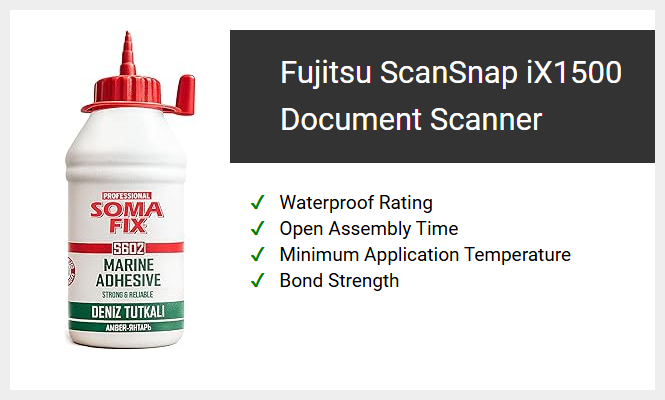 Fujitsu ScanSnap iX1500 Document Scanner