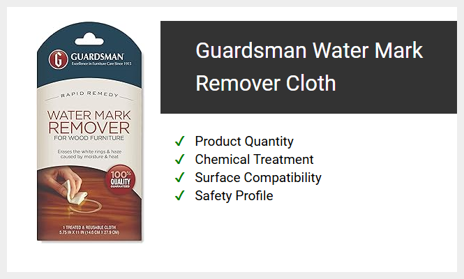 Guardsman Water Mark Remover Cloth
