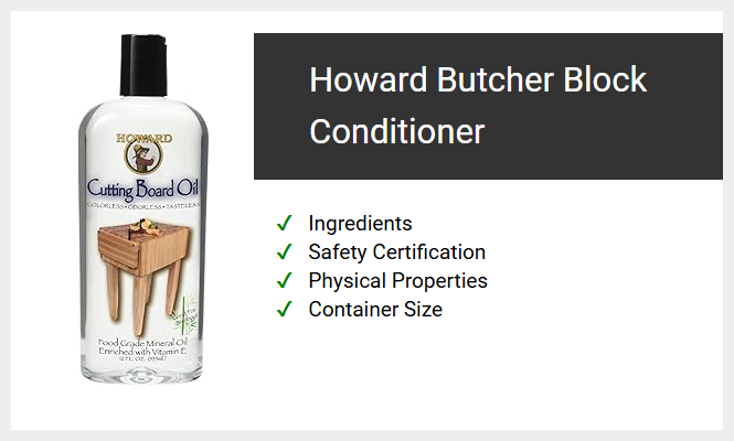 Howard Butcher Block Conditioner