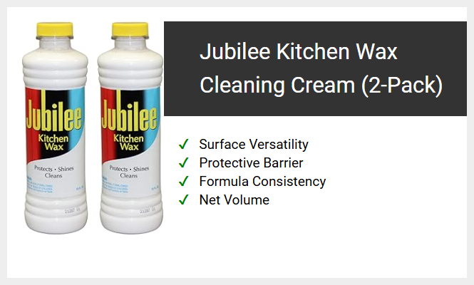 Jubilee Kitchen Wax Cleaning Cream (2-Pack)
